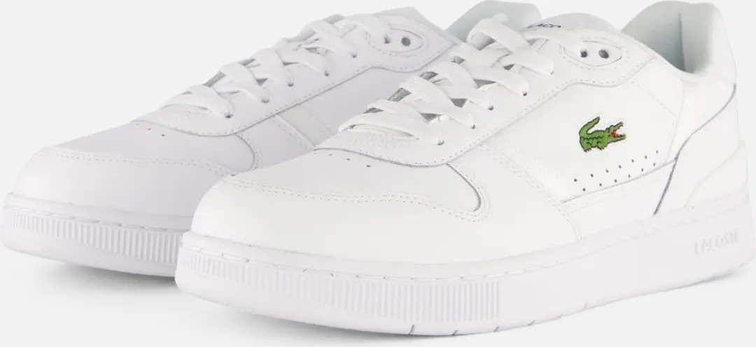 Lacoste T-CLIP SET 224 2 SMA WHT/WHT Heren Sneakers