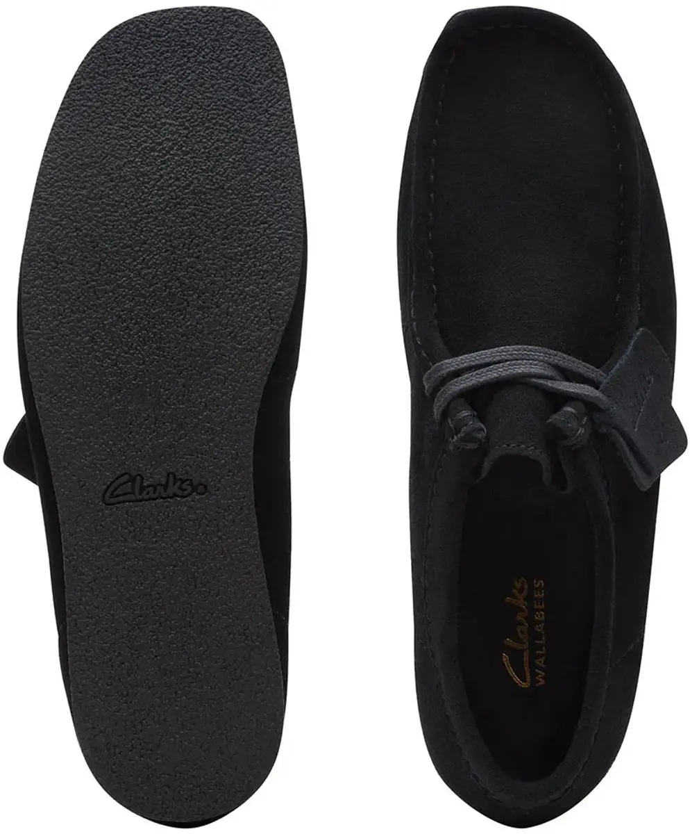 Clarks WallabeeEVO Heren Veterschoenen - Suede Zwart - afbeelding 4 van 6