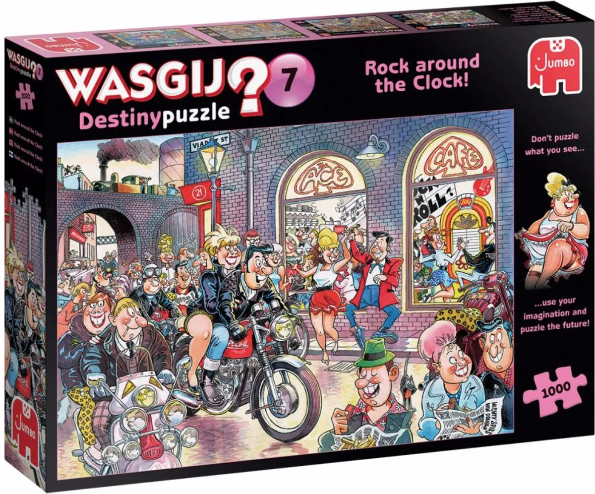 Jumbo Wasgij Destiny 7 Rock Around The Clock Legpuzzel 1000 Stukjes
