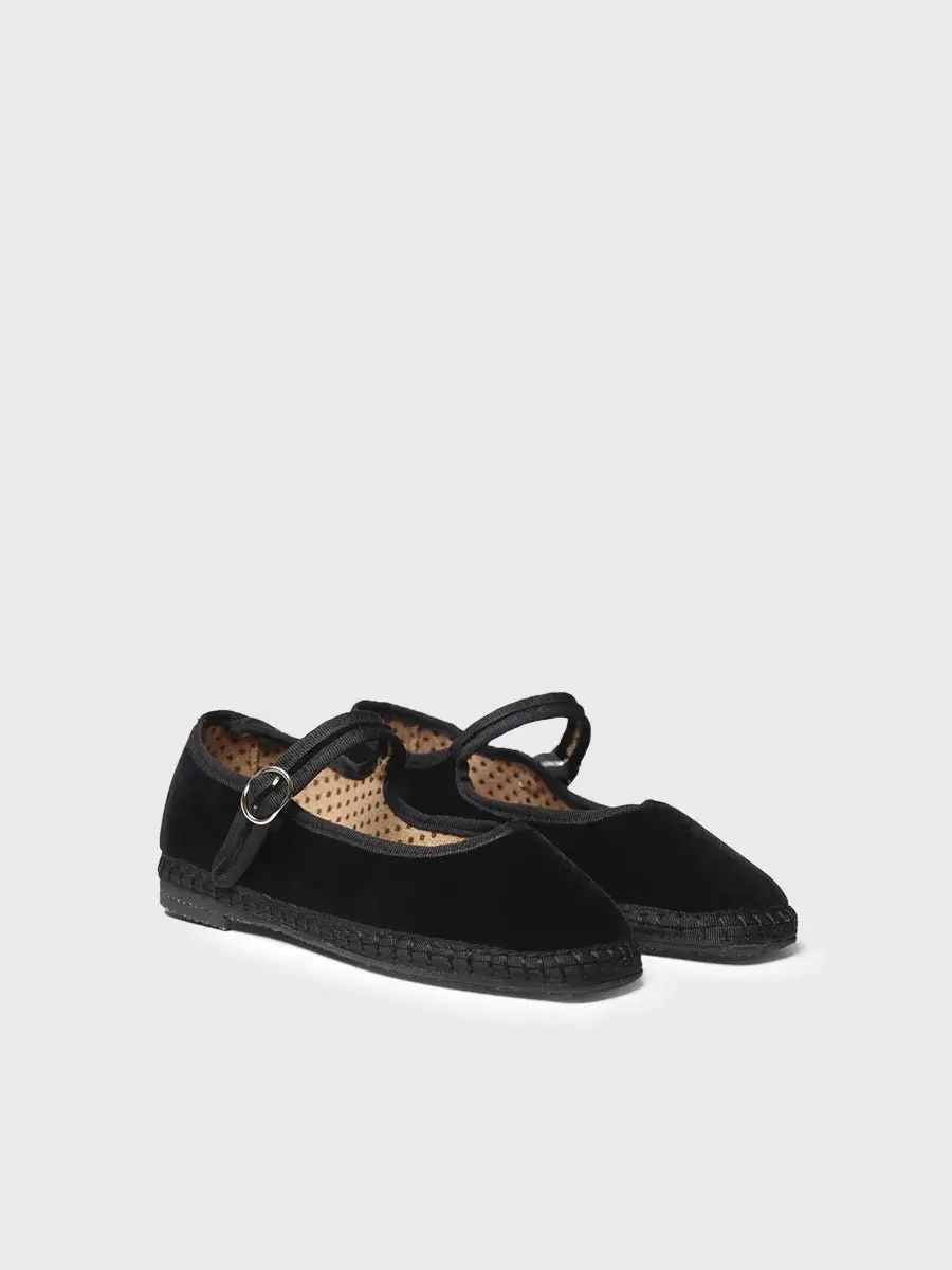 Damesschoenen van fluweel