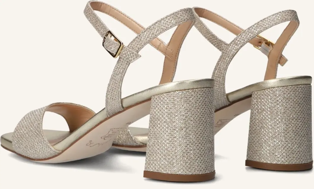 Unisa Moraty Sandalen - Dames - Goud - Maat 38 - afbeelding 5 van 6