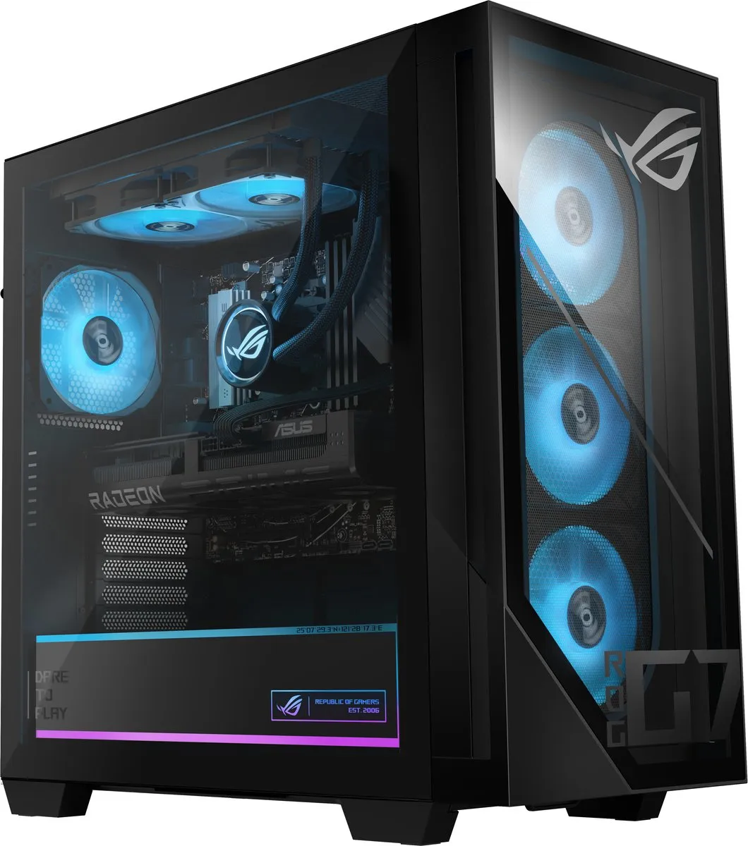 ASUS ROG G700 GM700TZ-R8700F092W Gaming PC - RTX 5070 Ti - 32GB/2TB - Zwart