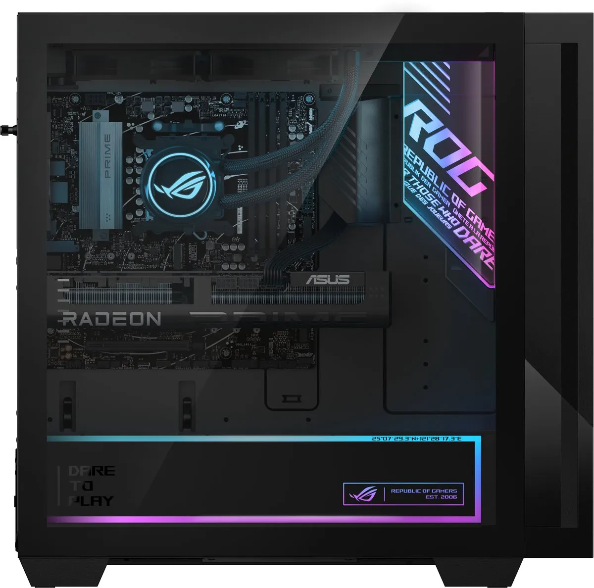 ASUS ROG G700 GM700TZ-R8700F092W Gaming PC - RTX 5070 Ti - 32GB/2TB - Zwart
