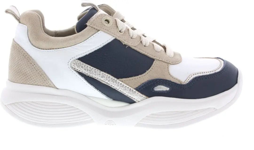 Dames Veterschoenen Xsensible Swx28 Navy Combi Hx Donkerblauw