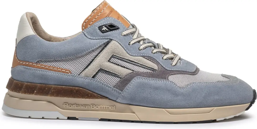 Floris van Bommel De Runner Sfm-10153 Sneakers - Blauw - Maat 41⅓ - afbeelding 3 van 6