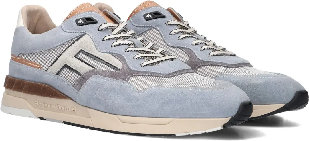 Floris van Bommel De Runner Sfm-10153 Sneakers - Blauw - Maat 41⅓ - afbeelding 4 van 6
