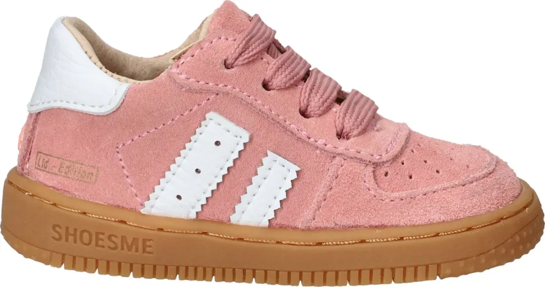 Shoesme Roze Suède Sneakertje