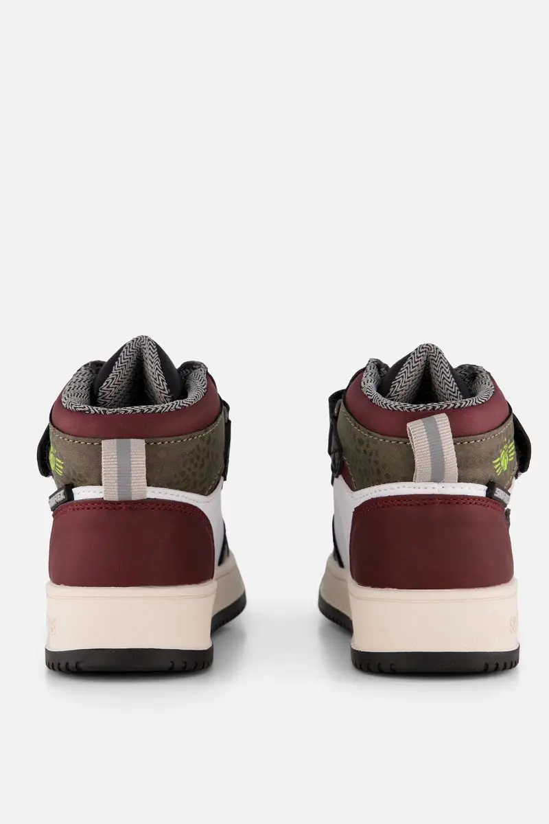 Shoesme New Outsole Sneakers bordeaux Leer