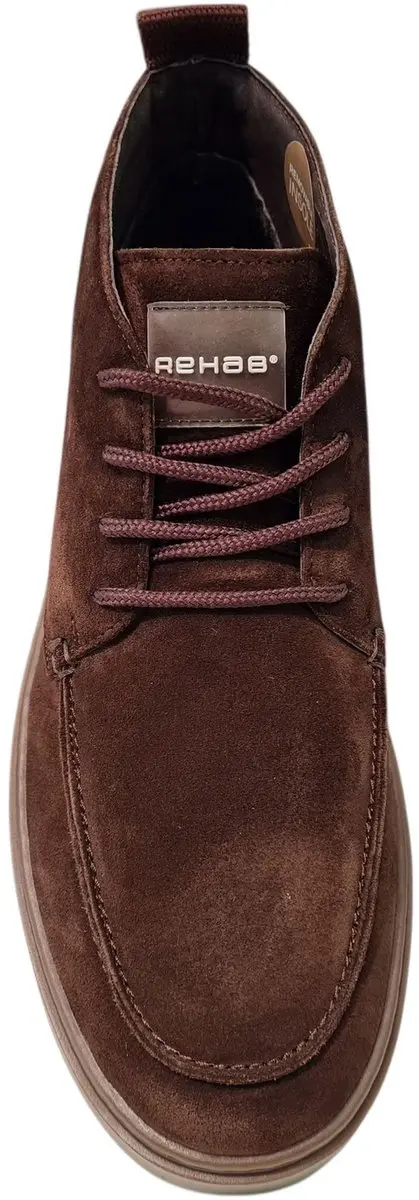 Rehab Owen Suede Bruine Heren Sneakers 43 - afbeelding 3 van 4
