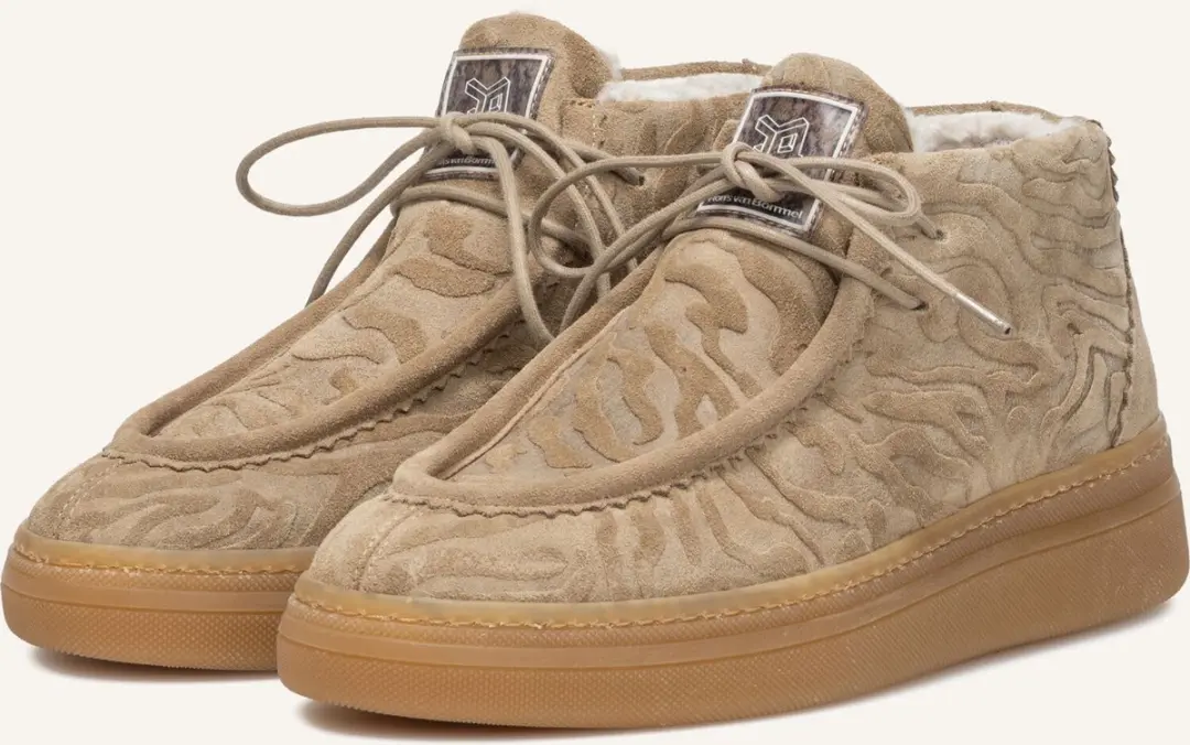 Floris van Bommel Fygi Sneakers Sfw-10179 - Beige - Dames - afbeelding 4 van 6