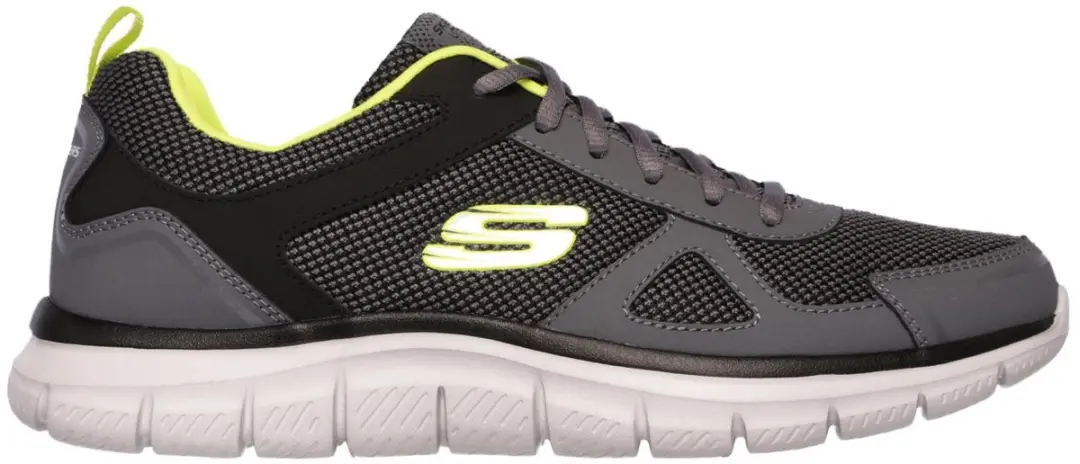 Skechers Track Bucolo Mannen Trainingschoenen 52630-CCLM - Grijs - afbeelding 2 van 6