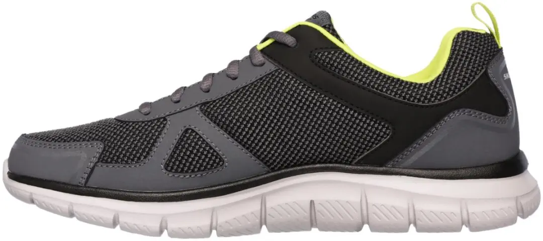 Skechers Track Bucolo Mannen Trainingschoenen 52630-CCLM - Grijs - afbeelding 3 van 6