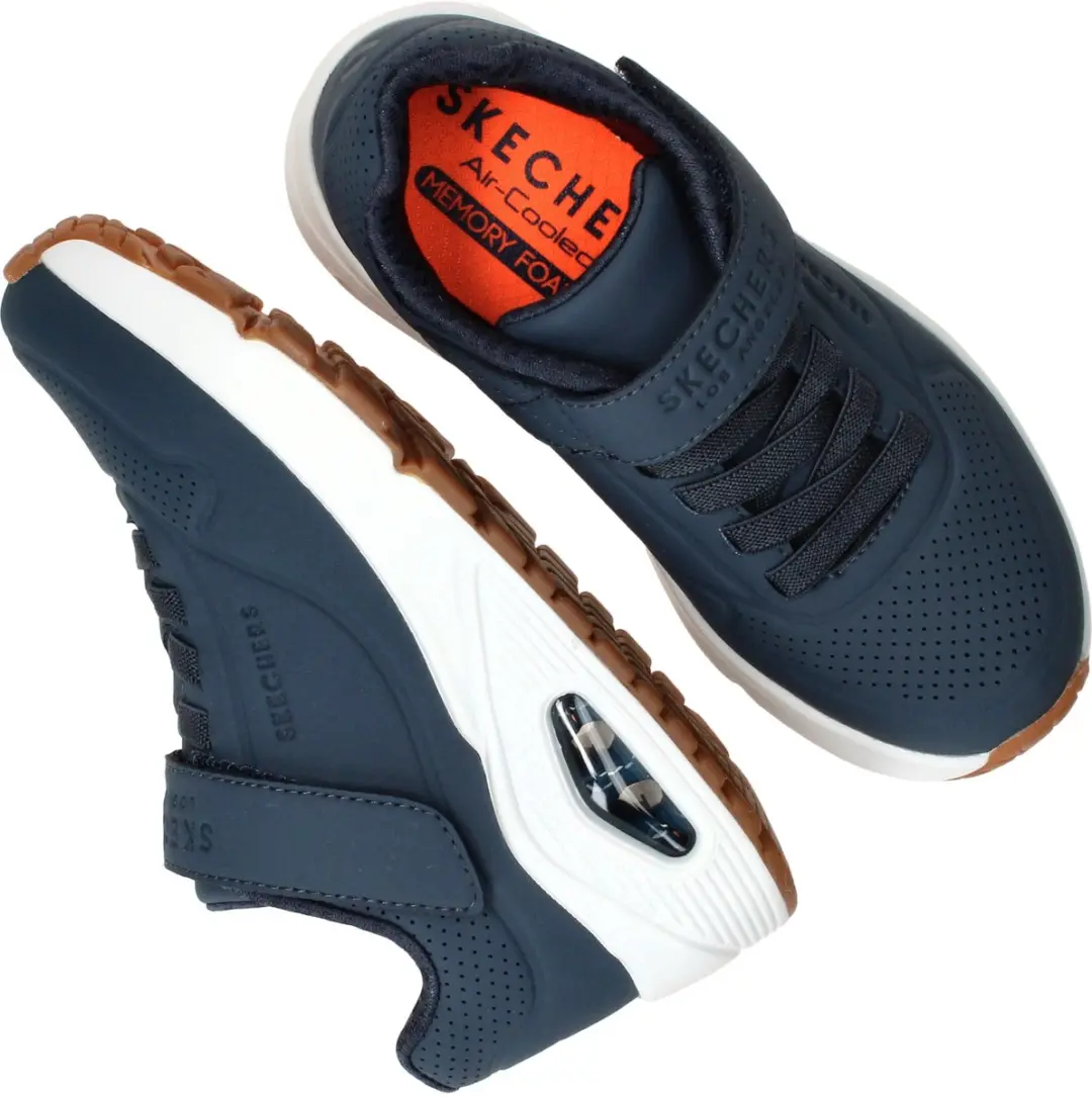 Skechers Uno-Air Blitz Jongens Sneakers - Navy - afbeelding 5 van 6