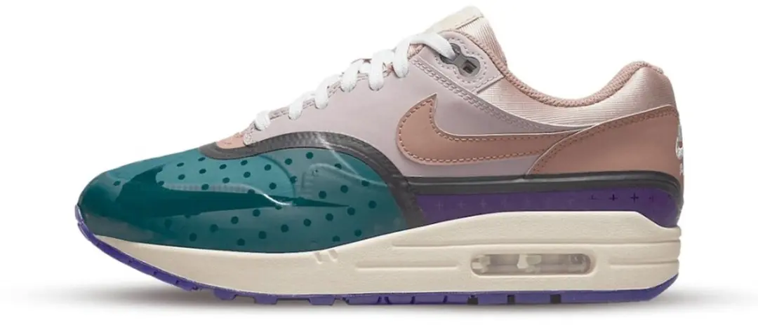 Nike Air Max 1 Premium Plum Fog Fossil Rose (W)