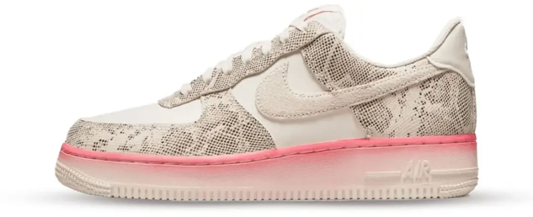 Nike Air Force 1 '07 LX Damesschoen, 40.5, Phantom/Sail/Pink Nebula/Sail