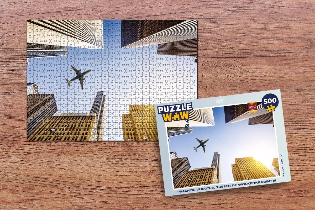 PuzzleWow Legpuzzel 500 Stuks Multicolor