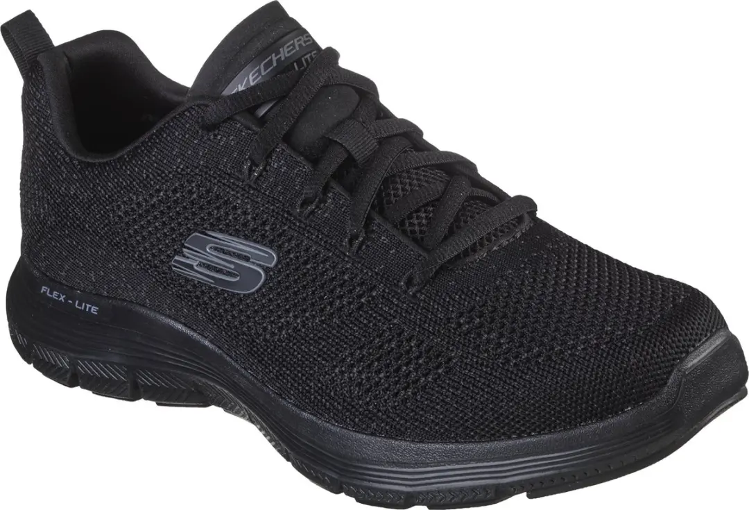 Skechers FLEX ADVANTAGE 4.0 Heren Sneakers - 43 - Zwart - afbeelding 2 van 6