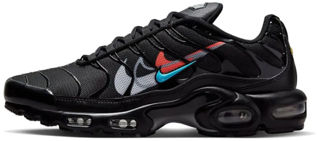 Nike Air Max Plus Multi Swoosh Black Crimson
