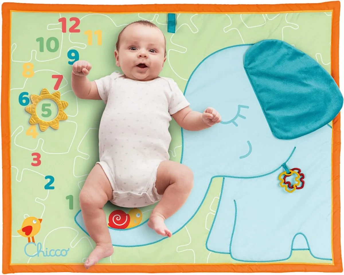 Chicco ECO+ Picture Milestone Speelkleed - Meerkleurig - afbeelding 5 van 6