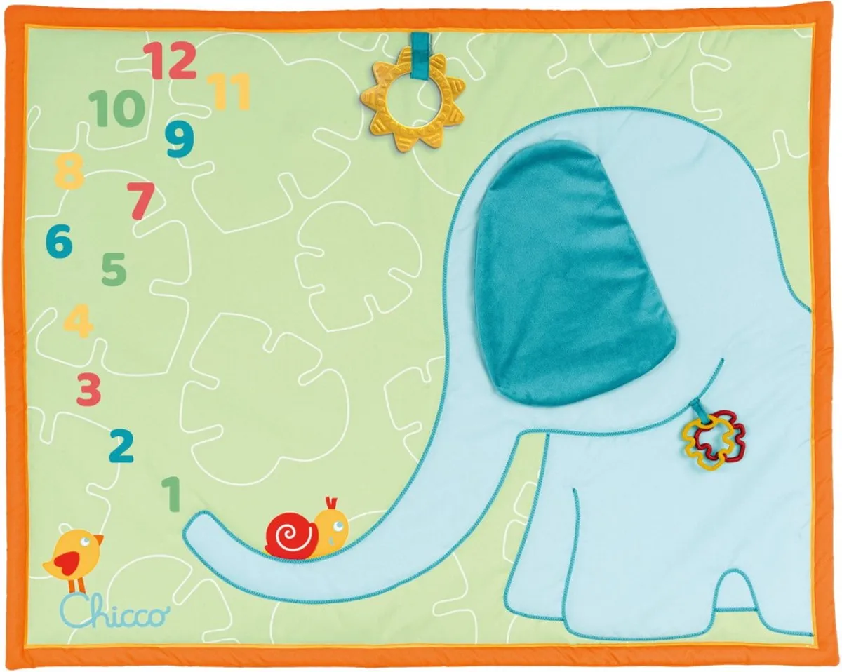 Chicco ECO+ Picture Milestone Speelkleed - Meerkleurig - afbeelding 2 van 6
