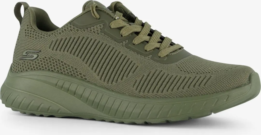 Skechers Bobs Squad Chaos groen dames sneakers