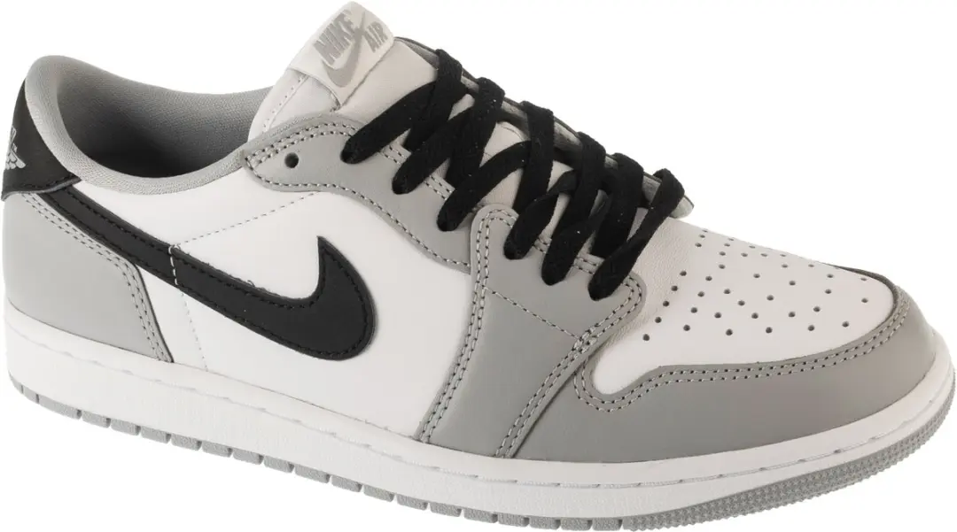 Air Jordan 1 Low, Mannen, Wit, Sneakers, maat: 44