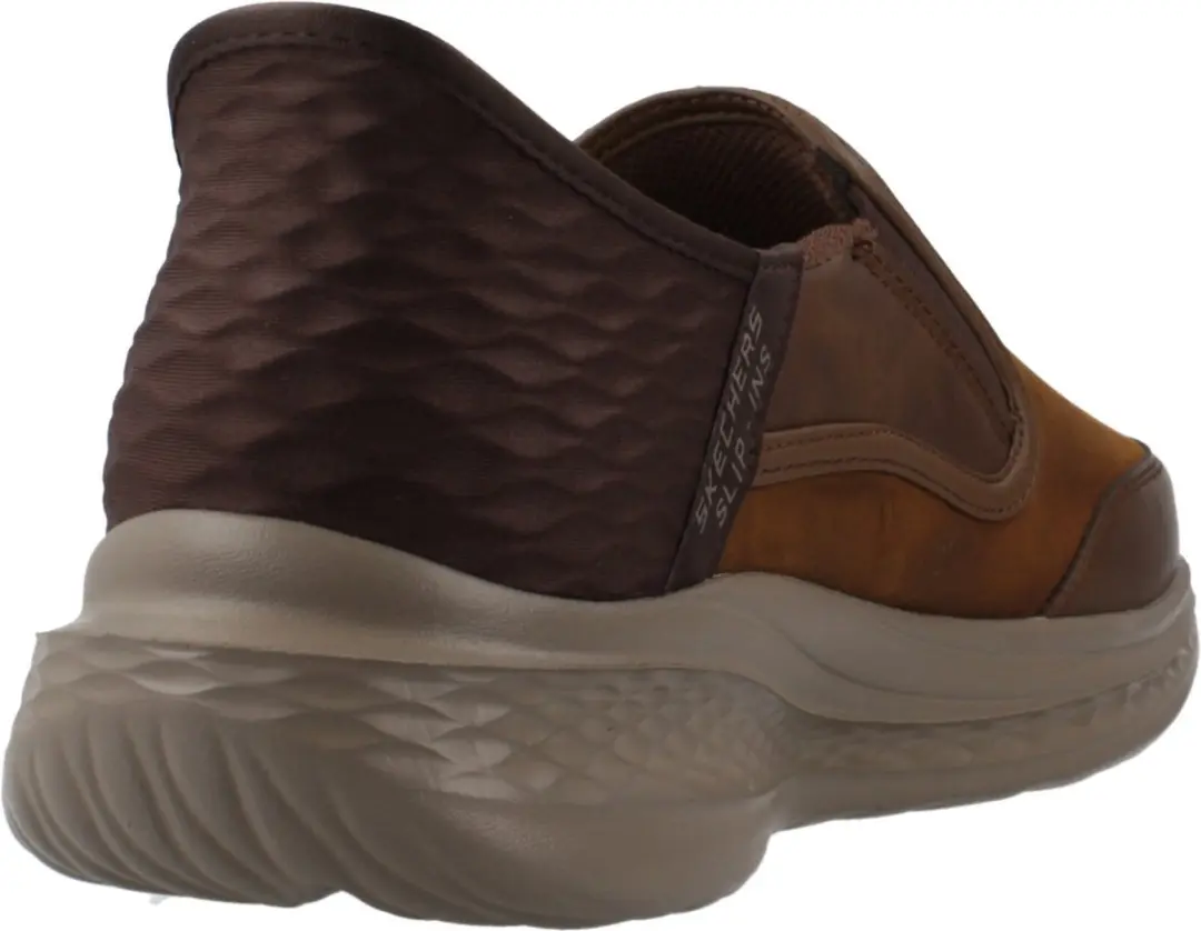 Skechers Slade-Cooper Heren Instappers - Bruin
