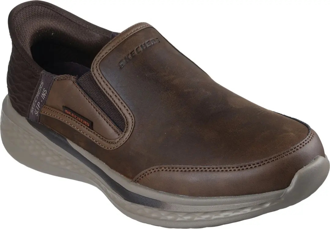 Skechers Slade-Cooper Heren Instappers - Bruin