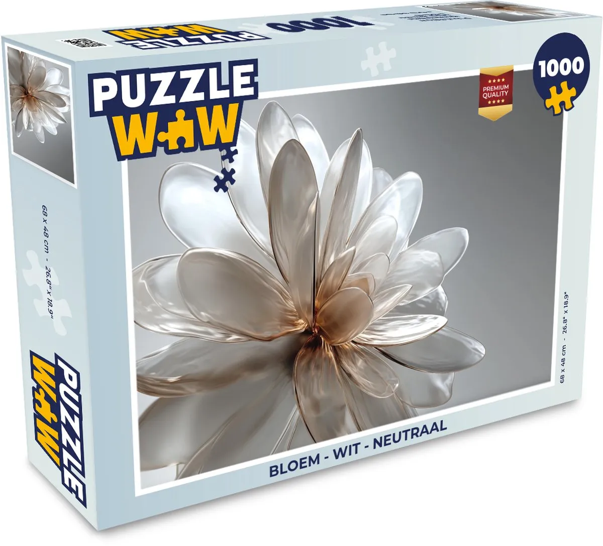 PuzzleWow Bloem Legpuzzel 1000 Stuks