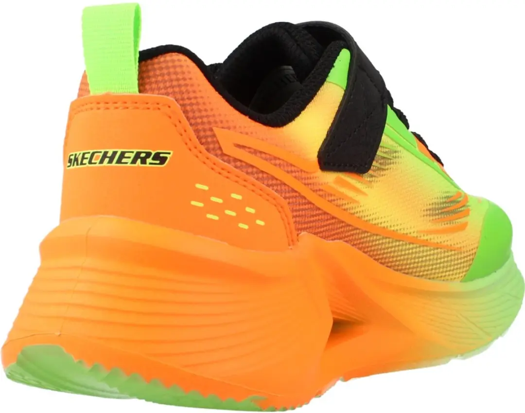 Skechers Tidal Tech Kinderschoenen 404040L - 27 groen/oranje - afbeelding 5 van 6