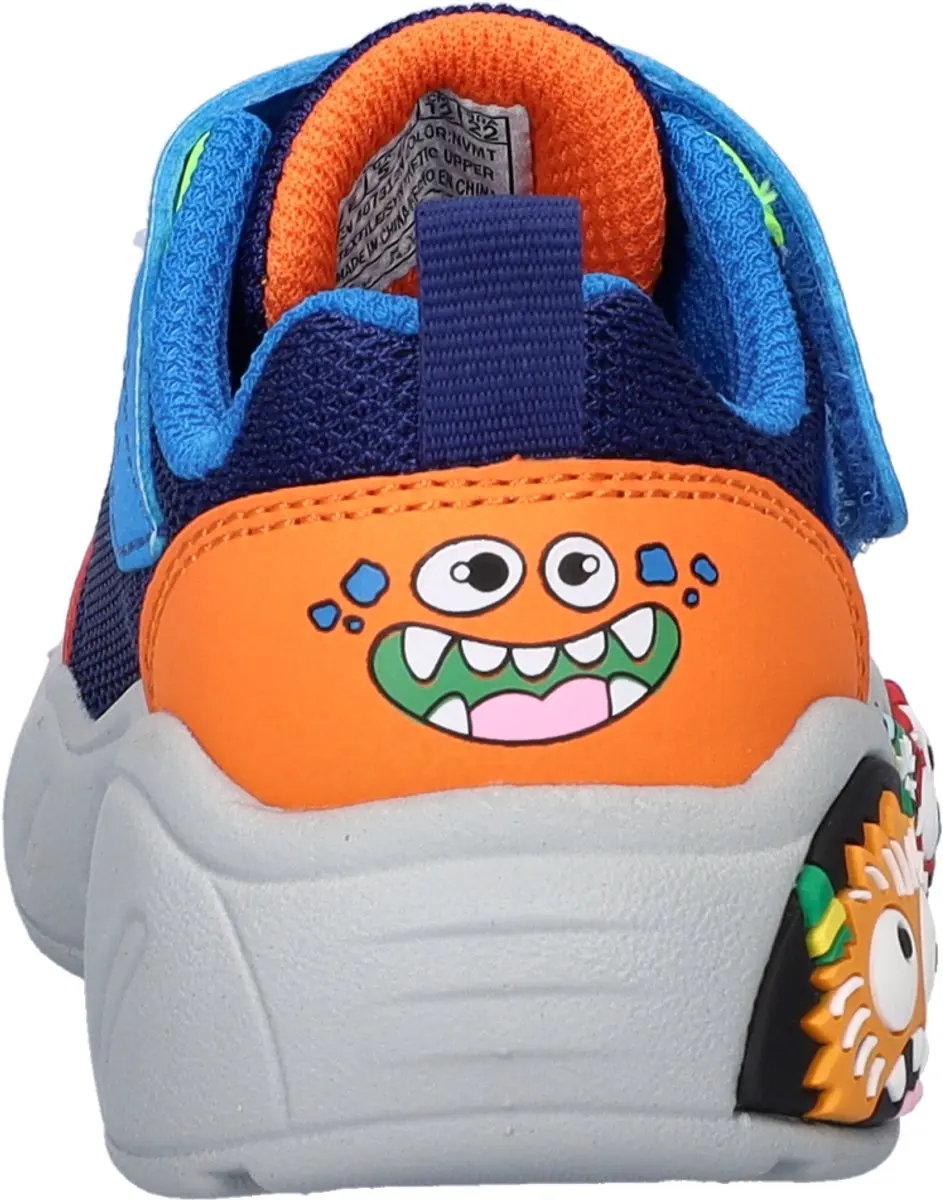 Skechers Play Scene Jongens Klittenbandschoenen - Maat 23 - Blauw - afbeelding 6 van 6