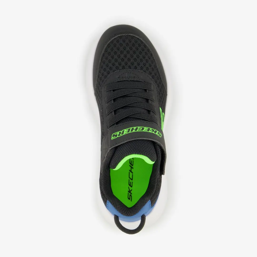 Skechers GO RUN 400 V2 Jongens Sneakers - Maat 27 - Zwart - afbeelding 4 van 6
