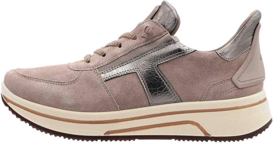 Ara Art 12-27554 15 Dames Slip - Taupe Suede - Maat 37 - afbeelding 2 van 6
