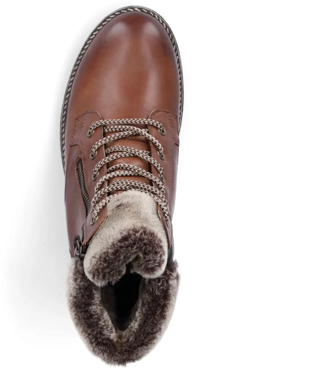 Remonte D8463-25 Veterboots Dames - Bruin Leer - 39