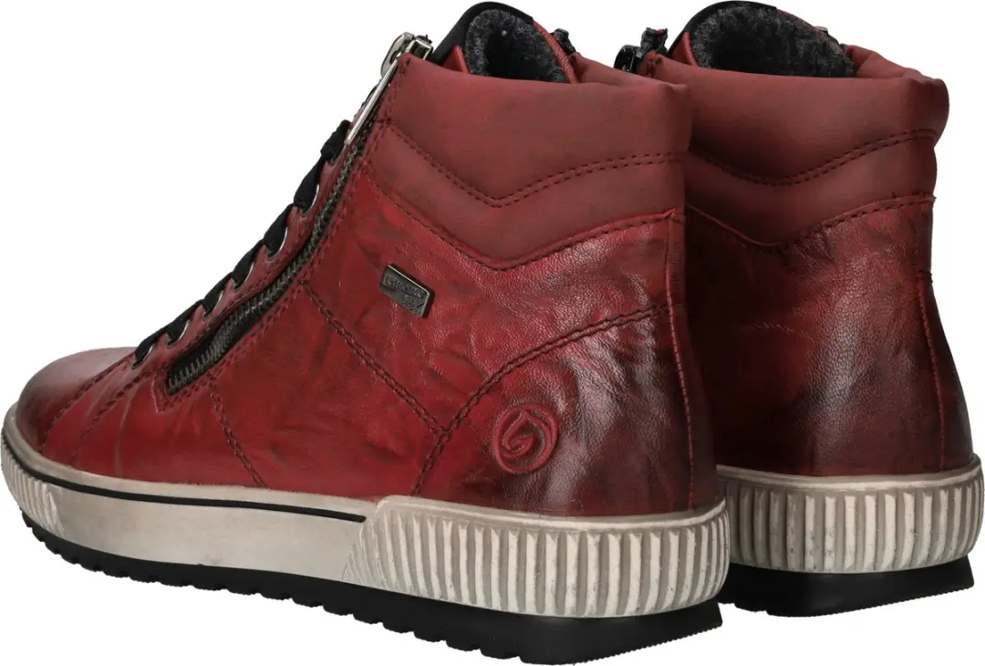 Remonte Dames Veterboot D0772-36 - Rood - Maat 39