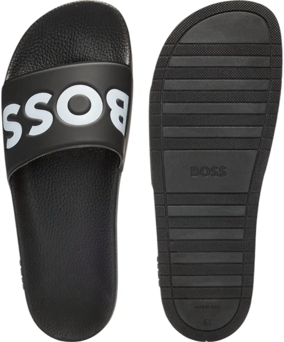 Hugo Boss BOSS Aryeh Slid Slippers - Zwart - afbeelding 5 van 6