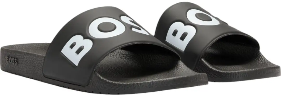 Hugo Boss BOSS Aryeh Slid Slippers - Zwart - afbeelding 4 van 6