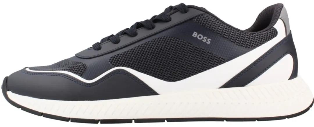 BOSS 50568928 Herenschoenen - Blauw - Maat 41 - afbeelding 2 van 6