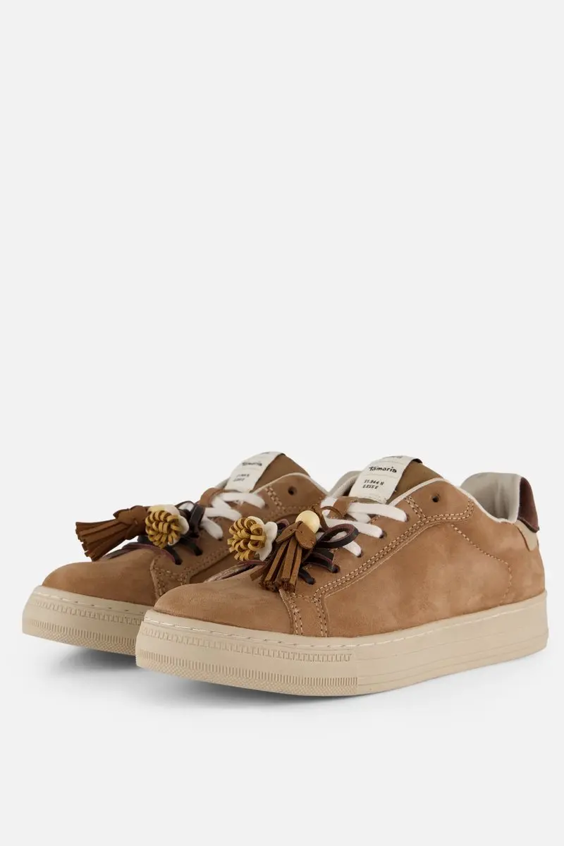 Tamaris Sneakers bruin Suede