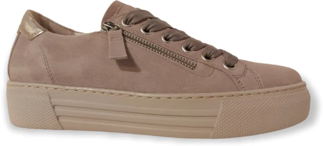 Gabor Dames Sneakers Taupe 40.5
