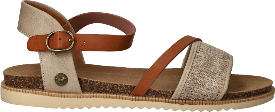 Mustang Sandalen Plat Sandalen Plat