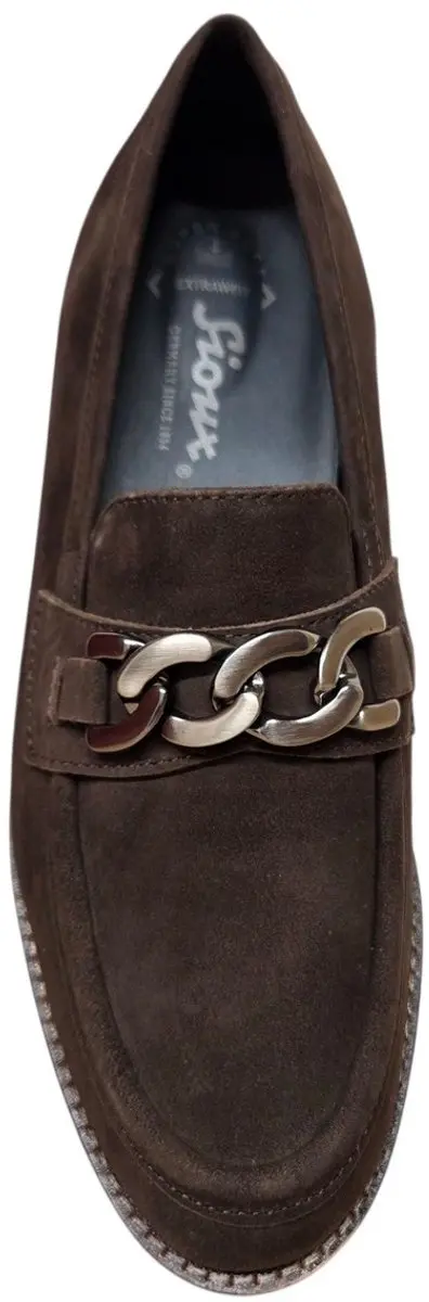 Sioux Meredith Loafers Dames - Bruin - Maat 38