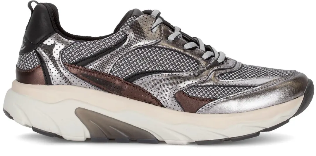 Gabor Rollingsoft Sneakers 108518 - Dames - Zilver