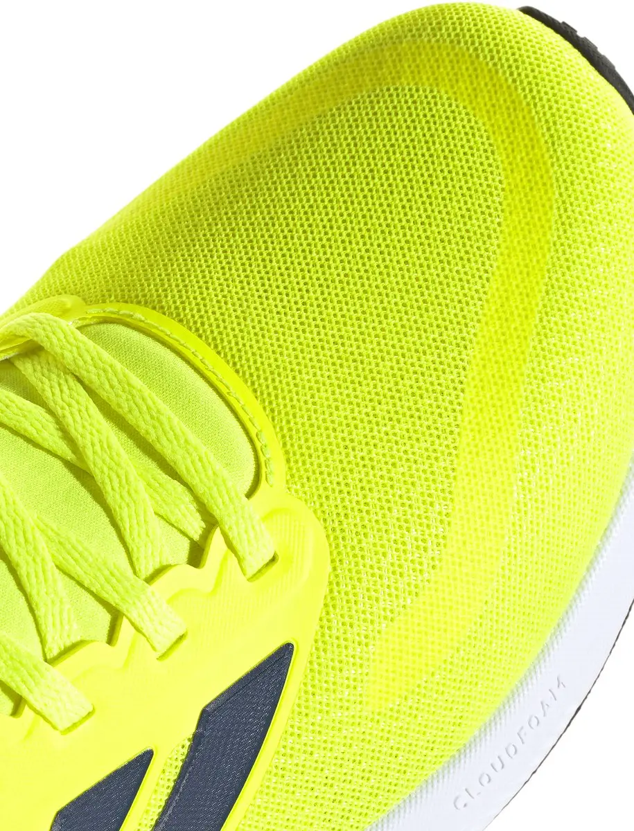 adidas RUNFALCON 5 WIDE Heren Hardloopschoenen - JQ6980 - 46.5 - Geel - afbeelding 4 van 6