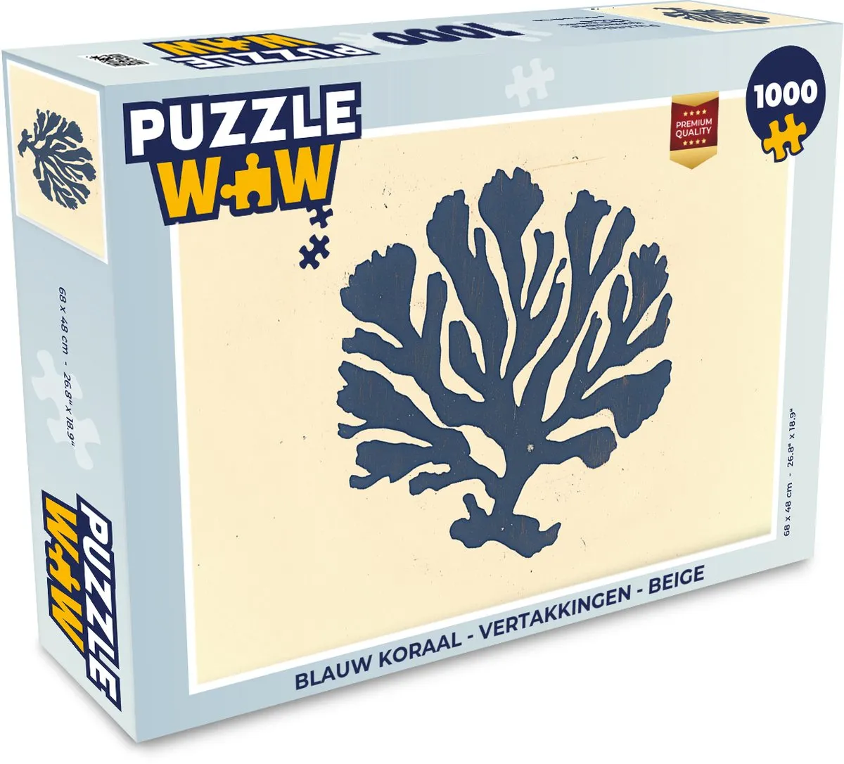PuzzleWow Vertakkingen Legpuzzel 1000 Stuks