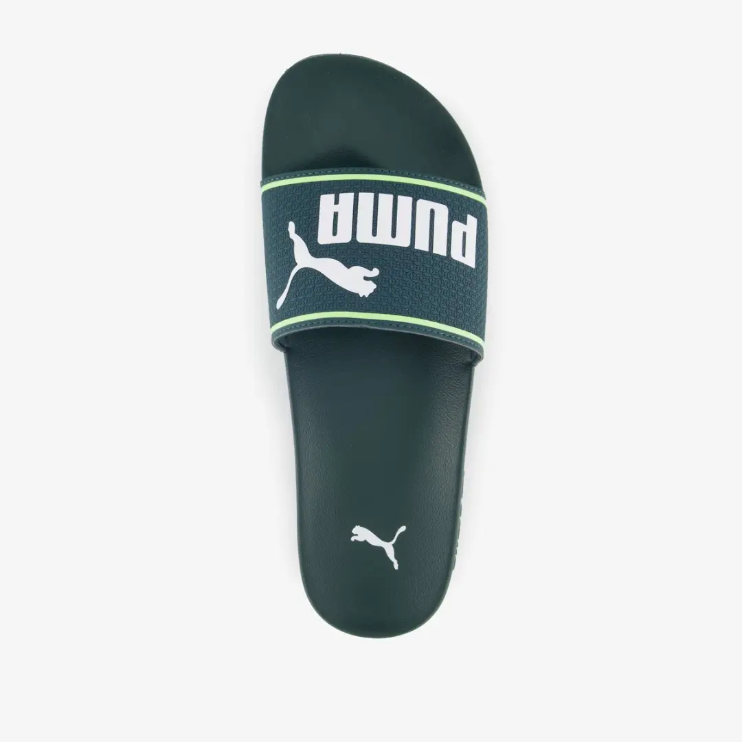 Puma Leadcat 2.0 Green Terrain heren badslippers donkergroen