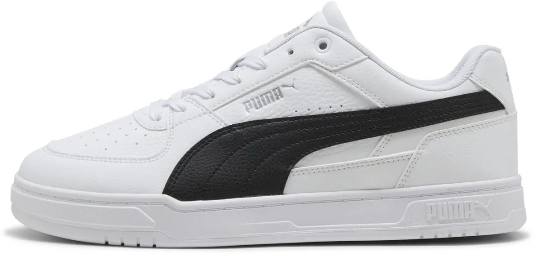 PUMA Caven III Unisex Sneakers - 46 - Wit/Zwart/Zilver - afbeelding 6 van 6