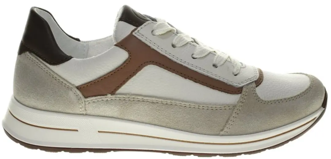 Ara Sneaker Cream-Bruin