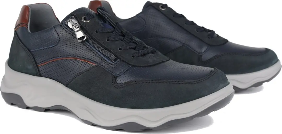 Wäldlaufer H-Max Heren Sneaker - Blauw - Maat 40.5