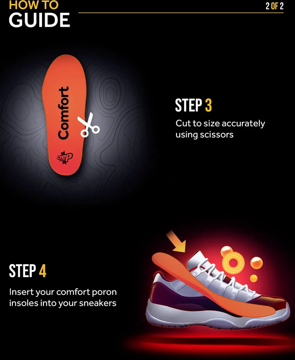 Crep Protect Insoles Comfort